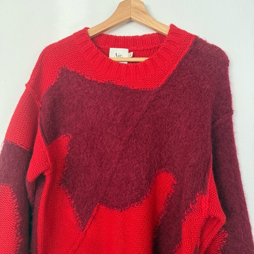 Aje Addie Intarsia Knit Jumper - Picture 5 of 10